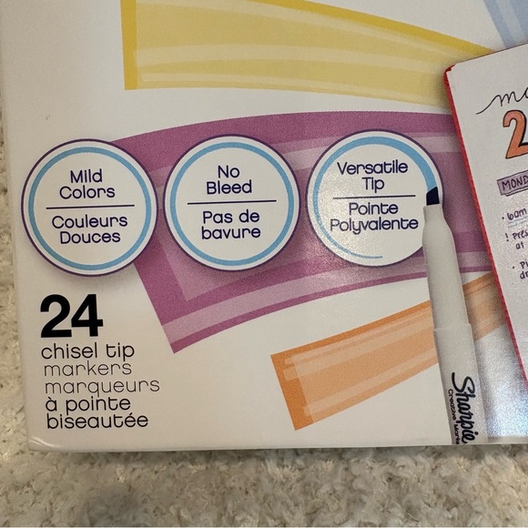 S-Note Sharpie 24 pieces- Multicolor - Picture 3 of 4